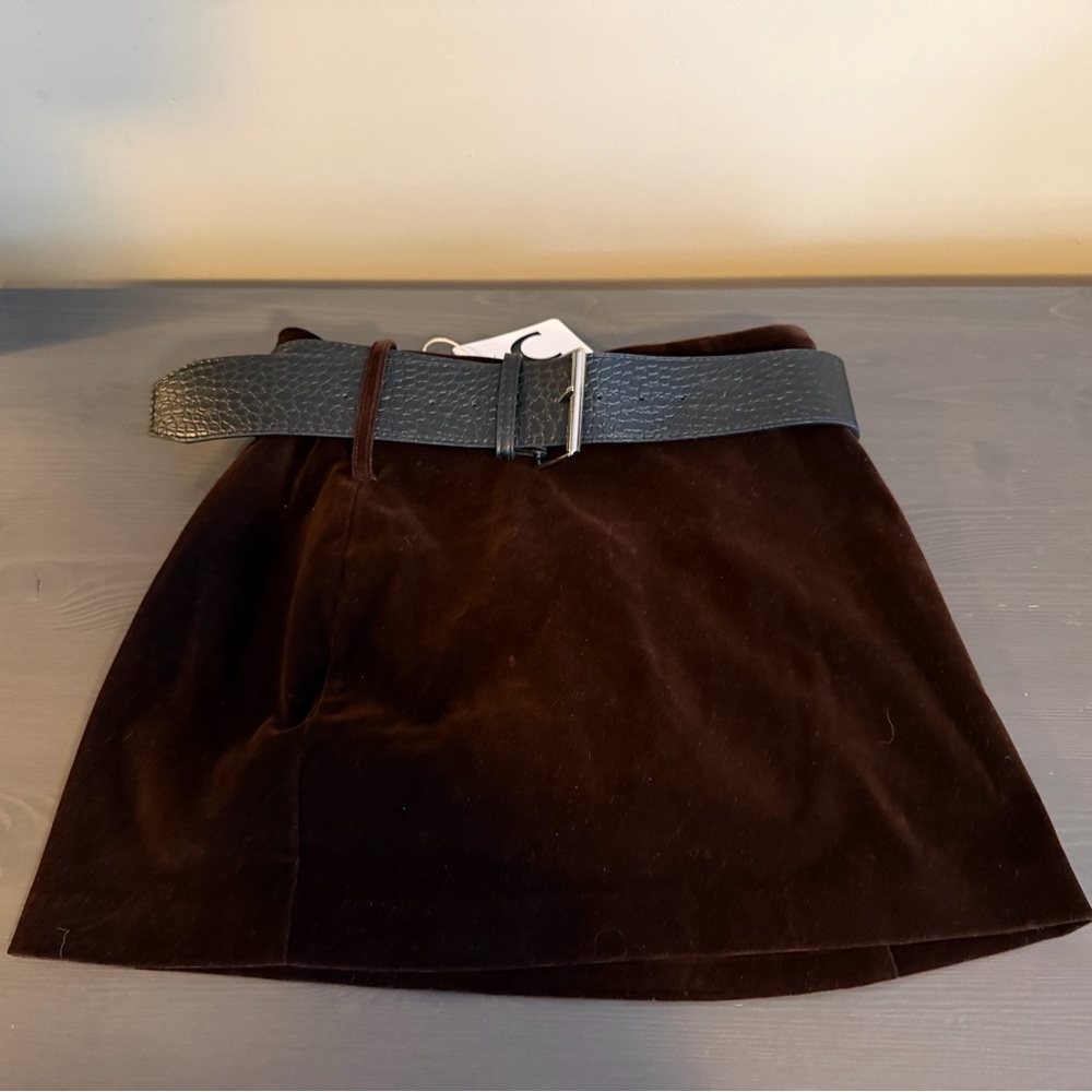 Commense Velvet Jacket Mini Skirt Set NEW - Picture 8 of 11